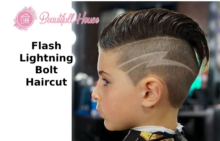 Flash Lightning Bolt Haircut