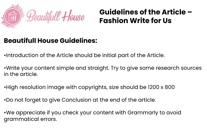 Guidelines for the article Beautiful house