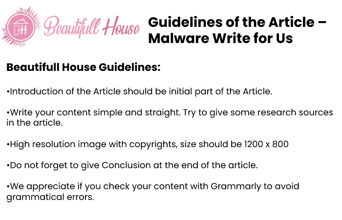 Guidelines for the article Beautifullhouse 