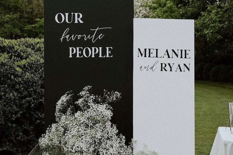 10 Wedding Hashtags Sign Display Ideas