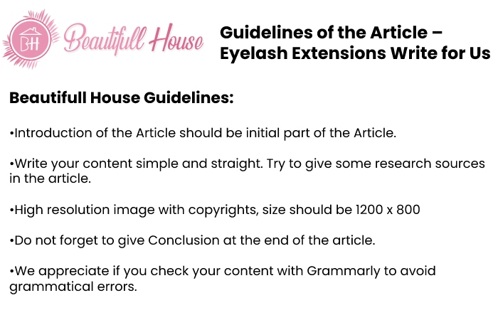 Guidelines for the article Beautifullhouse