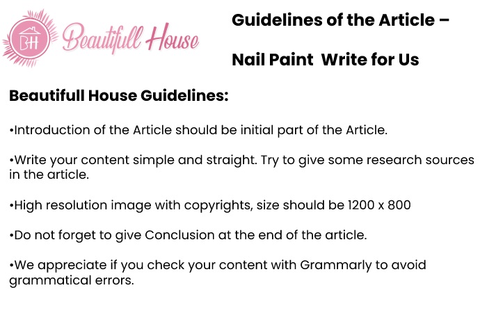 Guidelines for the article Beautifullhouse