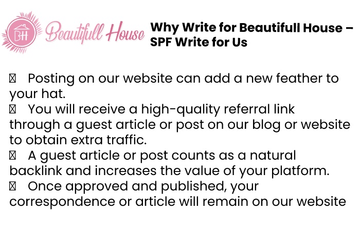 Why write for us Beautifull House 