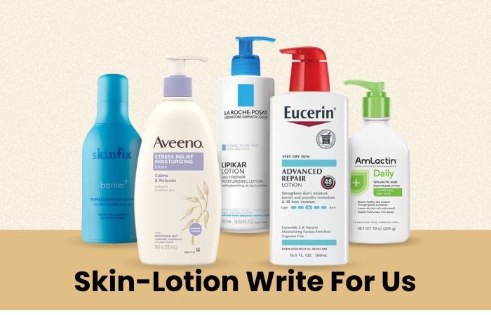 skin lotion