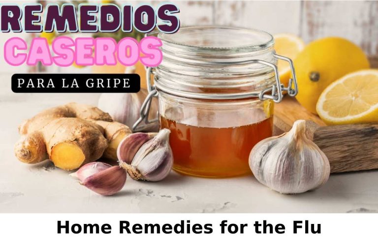 Home Remedies for the Flu – Remedios caseros para la gripe